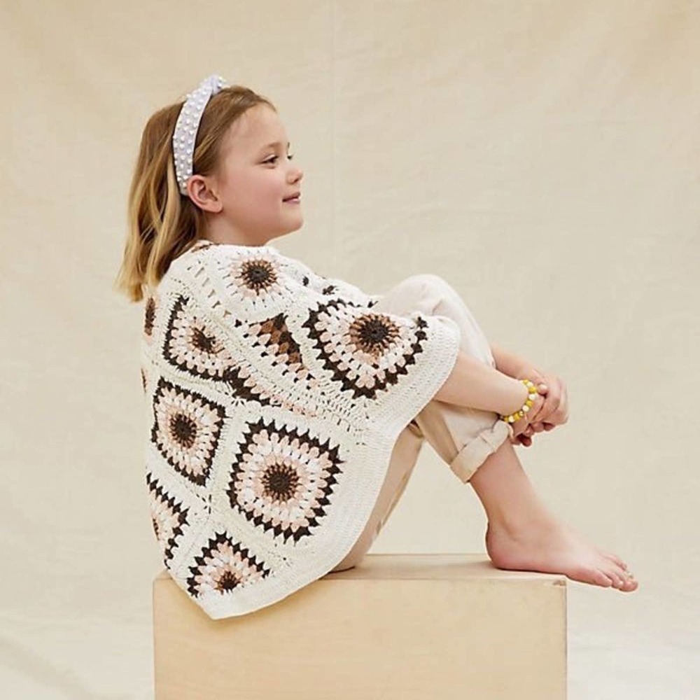 NEW Anthropologie x Andersen and Lauth Amber Crochet Poncho
